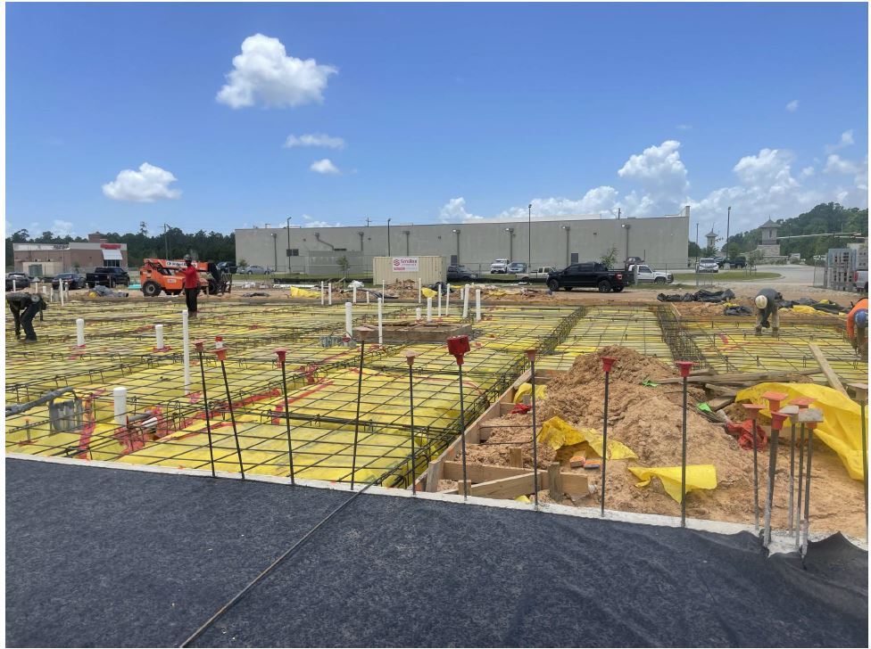 Photo of construction site